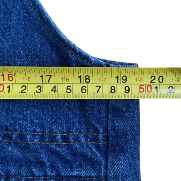 Vintage denim utility boiler suit overalls jumpsuit by J B Goodhue, distressed - Picture 13 of 16